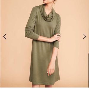 Lou & Grey SOFTBLEND LITE COWL SWING DRESS